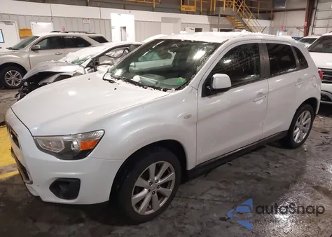 2015 Mitsubishi Outlander Sport Es из США, поврежденный, VIN 4A4AP3AU6FE036735